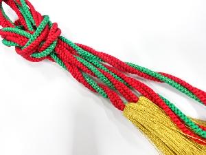 正絹　手組帯締め